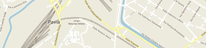 Mappa della impresa pasetti claudio a PAVIA