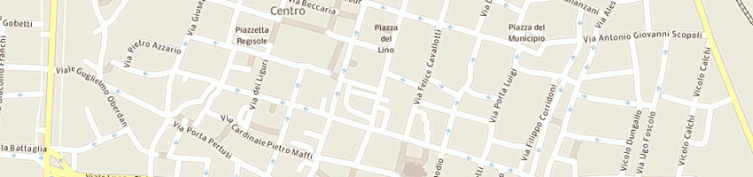 Mappa della impresa baldi gianfranco a PAVIA