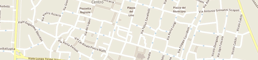 Mappa della impresa cerri fabio a PAVIA