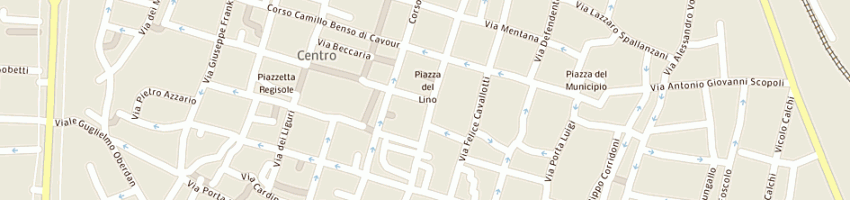 Mappa della impresa cassa di risparmio di parma e piacenza spa a PAVIA