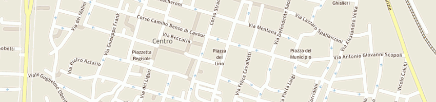 Mappa della impresa unicopy di carotti anita a PAVIA