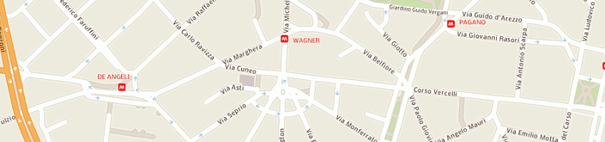 Mappa della impresa alg consulting srl a MILANO