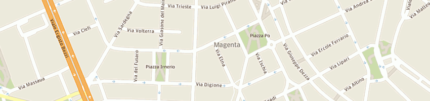 Mappa della impresa farmacia washington 5 dr celi mario a MILANO