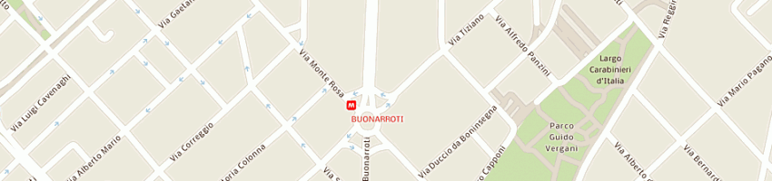 Mappa della impresa old travel srl a MILANO
