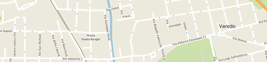 Mappa della impresa parrocchia dei sspietro e paolo a VAREDO