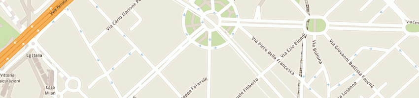 Mappa della impresa isttper lo studio e la diffussione del cinema di animazione a MILANO