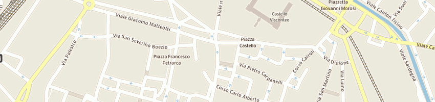 Mappa della impresa banco di desio e della brianza spa a PAVIA