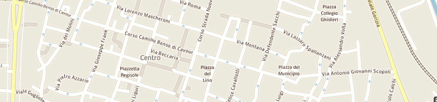 Mappa della impresa swing caffe' di se la snc a PAVIA