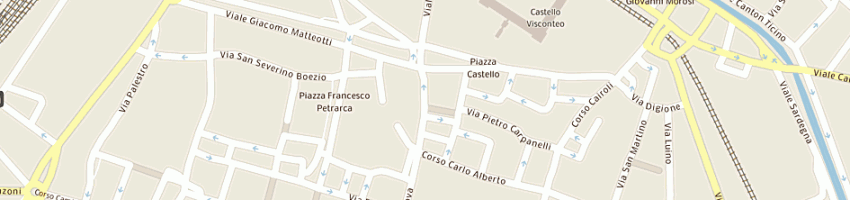 Mappa della impresa cappelletti sas di cappelletti g e c a PAVIA