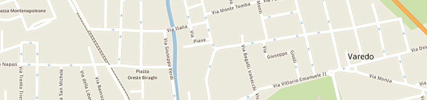 Mappa della impresa dascanio ruggiero a VAREDO