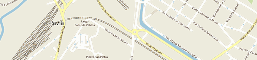 Mappa della impresa genesi stefano a PAVIA