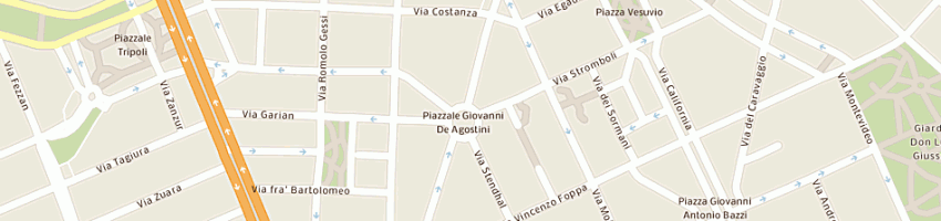 Mappa della impresa dv informatica srl a MILANO