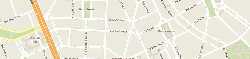 Mappa della impresa al rifugio pugliese di muciaccia giovanni a MILANO
