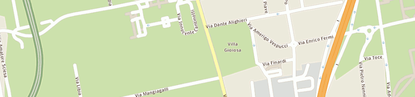 Mappa della impresa ristorante al carrello snc di geroldi g a CORMANO