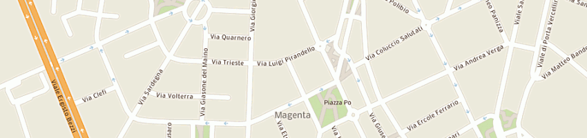 Mappa della impresa consolato serbia a MILANO