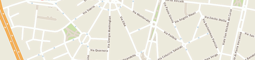 Mappa della impresa mnefb srl a MILANO