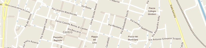 Mappa della impresa camera di commercio industria artigianato e agricoltura a PAVIA