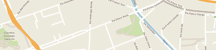 Mappa della impresa consilvio giuliana a MILANO