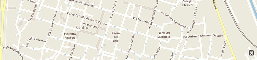 Mappa della impresa inforel srl a PAVIA