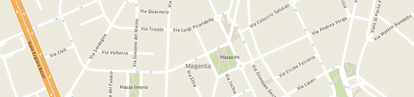 Mappa della impresa aliviaggi a MILANO
