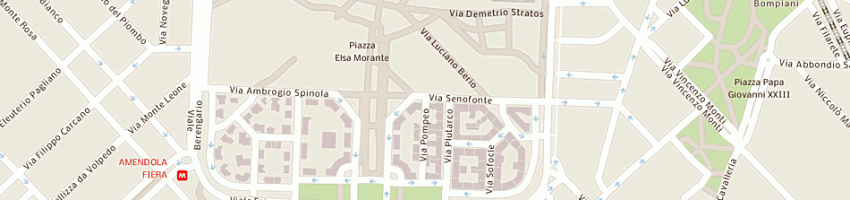 Mappa della impresa rastelli silvano a MILANO