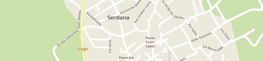 Mappa della impresa deias alfredo a SERDIANA