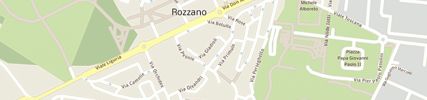 Mappa della impresa tornitore enrico giuseppe a ROZZANO