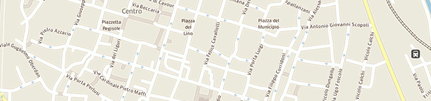 Mappa della impresa pennetta pierino a PAVIA