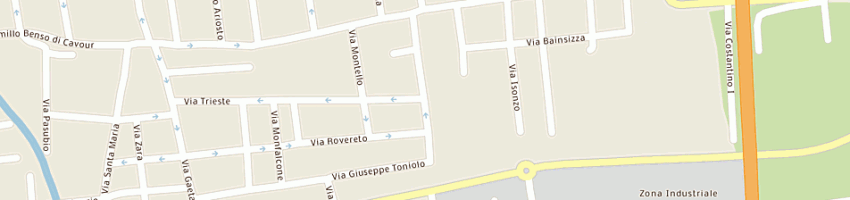 Mappa della impresa ecoplast 81 snc a CESANO MADERNO