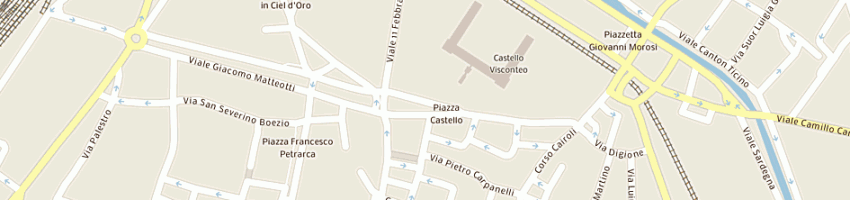 Mappa della impresa pacchiarini ambrogio a PAVIA