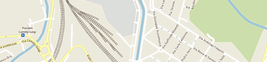 Mappa della impresa segreteria provinciale sap a PAVIA