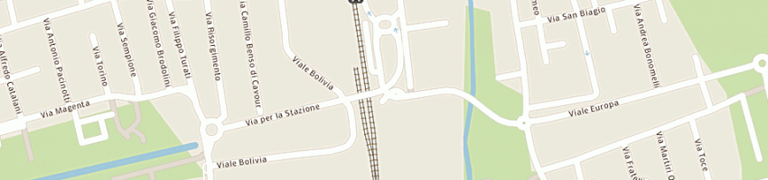 Mappa della impresa dott ing caruso m e dott ing borghi a a PADERNO DUGNANO
