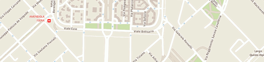 Mappa della impresa cooperativa osg soc coop arl a MILANO