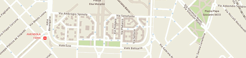 Mappa della impresa colturani marzio a MILANO