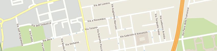 Mappa della impresa aga a CORMANO