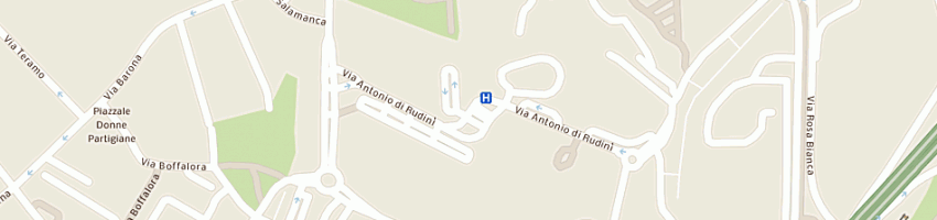 Mappa della impresa gesa (srl) a MILANO