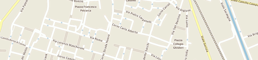 Mappa della impresa technostone srl a PAVIA