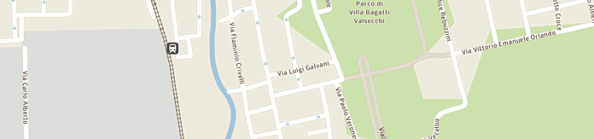 Mappa della impresa cazzaniga copricaloriferi a VAREDO