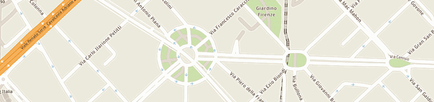Mappa della impresa perini riccardo a MILANO