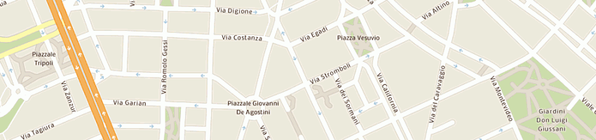 Mappa della impresa salvaneschi fabrizio a MILANO