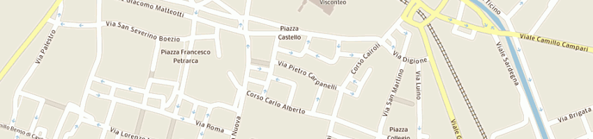 Mappa della impresa vernetti valter a PAVIA