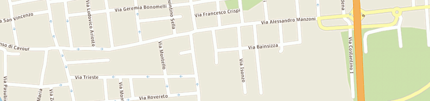 Mappa della impresa motta egidio a CESANO MADERNO