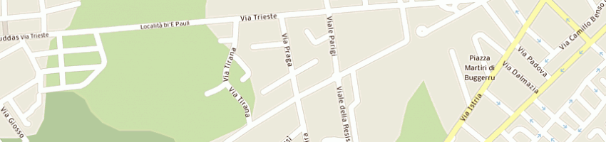 Mappa della impresa atel srl a CAGLIARI
