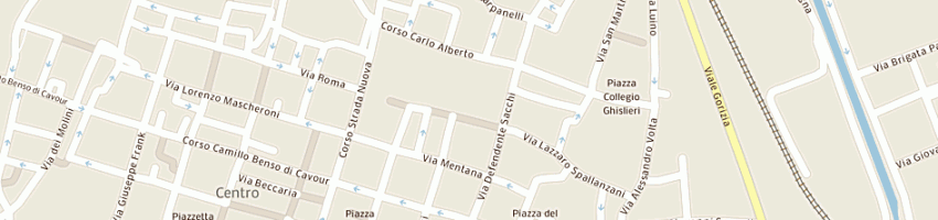 Mappa della impresa collegio plinio fraccaro a PAVIA