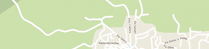 Mappa della impresa bua gian simone a OVODDA