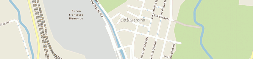 Mappa della impresa amministrazione gestione immobili di gariboldi alberto a PAVIA