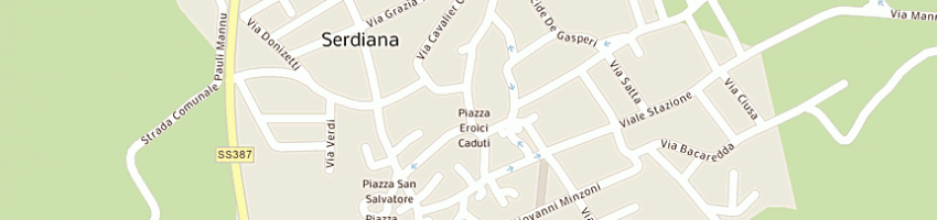 Mappa della impresa baldussi francesco a SERDIANA
