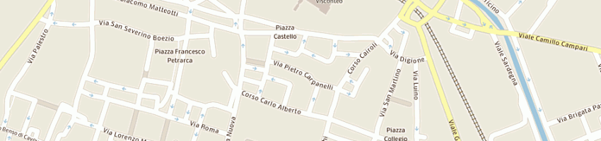 Mappa della impresa studio rag paolo astolfi a PAVIA