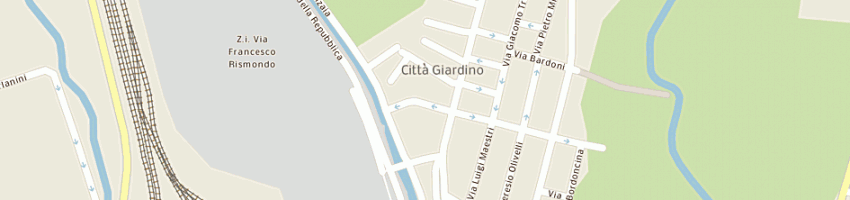 Mappa della impresa il mercato dei folletti snc di gatti sonia e marco a PAVIA