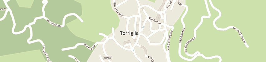 Mappa della impresa poste italiane spa a TORRIGLIA